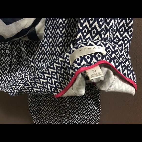 Kenar women’s pants sz 10 blue office wear ladies cruise Easter career - Picture 2 of 2